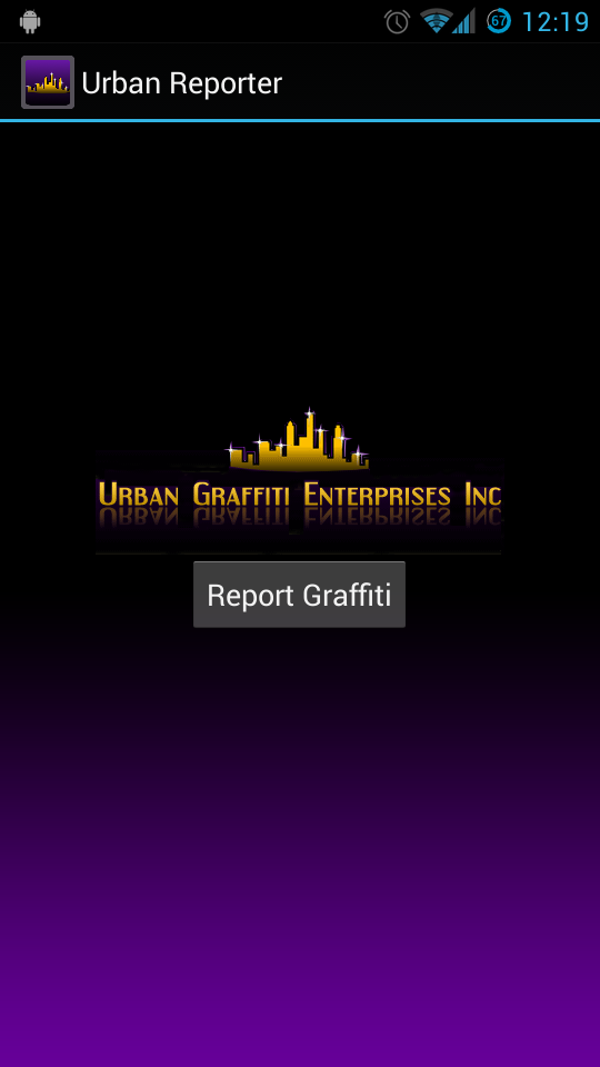 Urban Graffiti starting screen